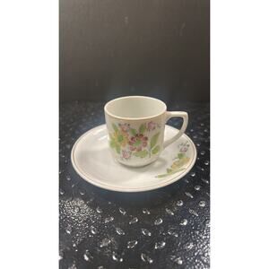Demitasse Mini Tea Cup and Saucer